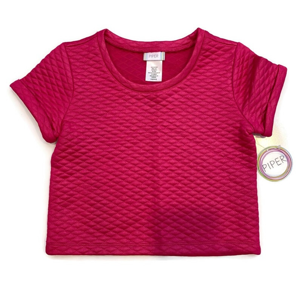 Piper (NEW) Girls Short Top Size L(10/12).